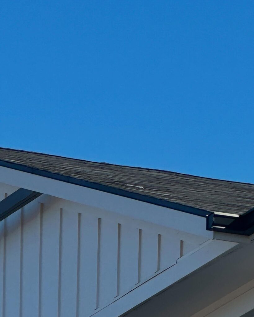 The same roof after wind damage repair by Roof Works