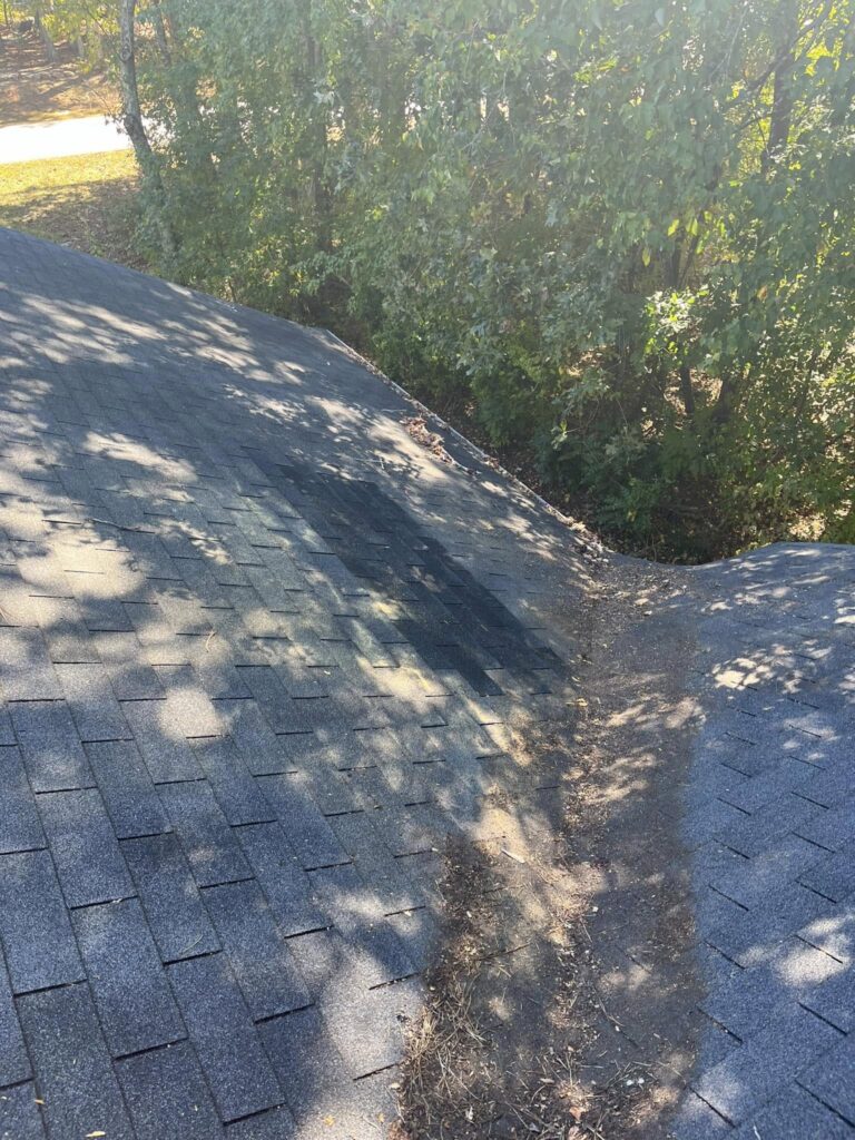 The same roof section after repair by Roof Works